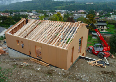 La Rochette - construction maison ossature bois