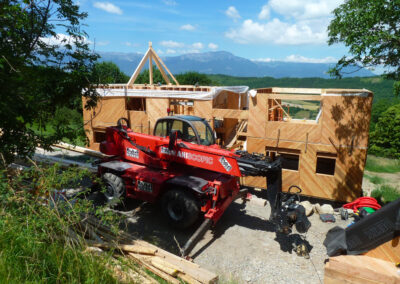 Vaulnaveys le Haut - Construction maison ossature bois