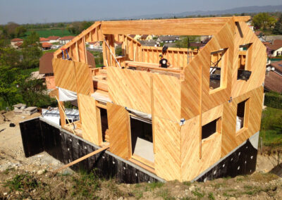 Beaucroissant - Construction maison ossature bois