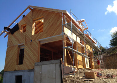 Beaucroissant - Construction maison ossature bois