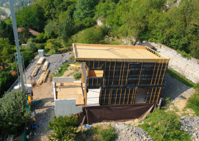 Saint Martin le Vinoux - Construction maison ossature bois